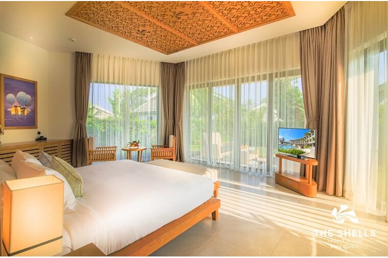 Luxury Villa King Garden View